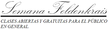 SEMANA FELDENKRAIS